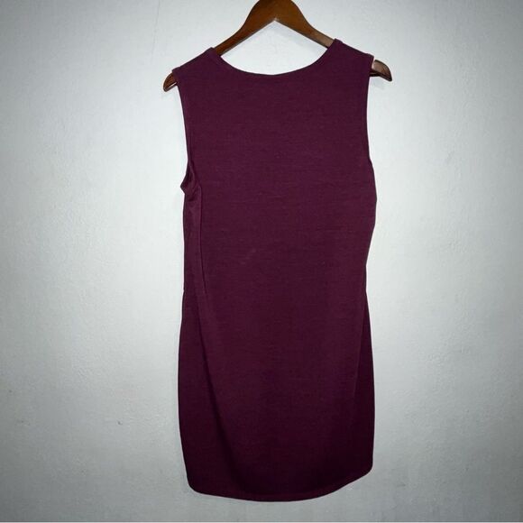 Women's 32 Degrees Berry Sleeveless Tank Dress - Picture 5 of 6